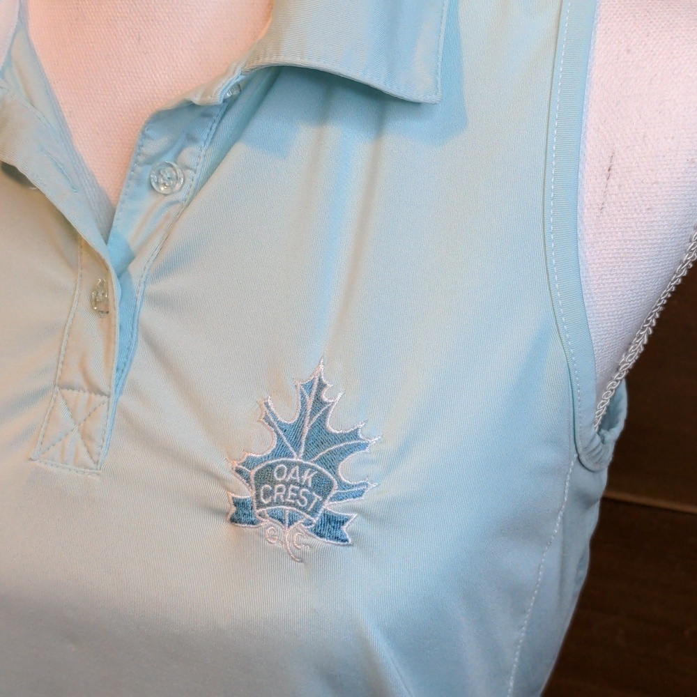 PING Golf Polo Oak Crest SLEEVELESS WOMENS SZ Large - Picture 4 of 14
